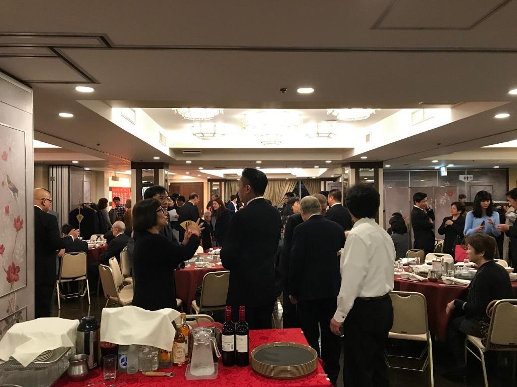 5.大阪中華總會107年度新年會會場一景②