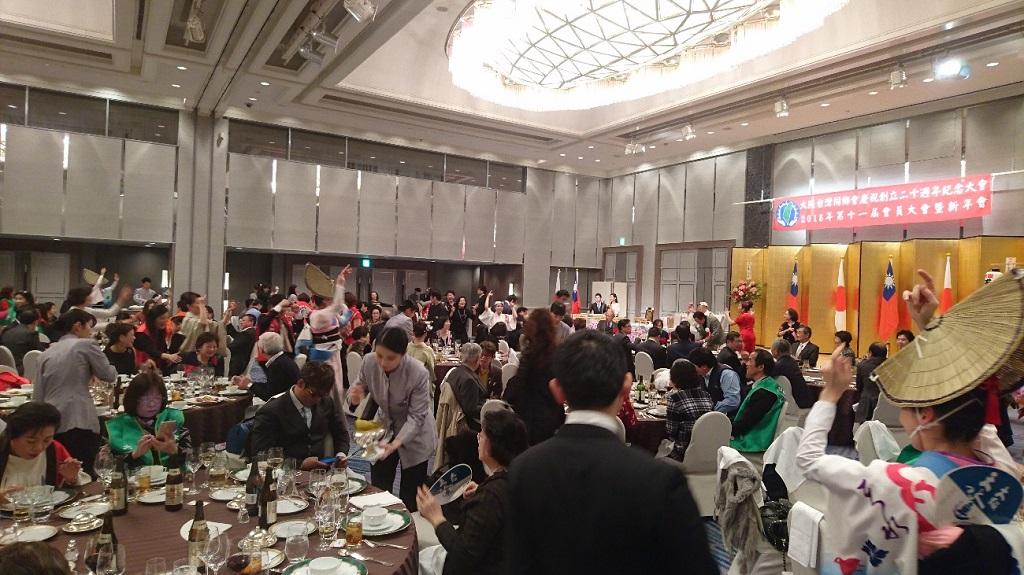 5.大阪台灣同郷會二十週年記念大會會場一景①