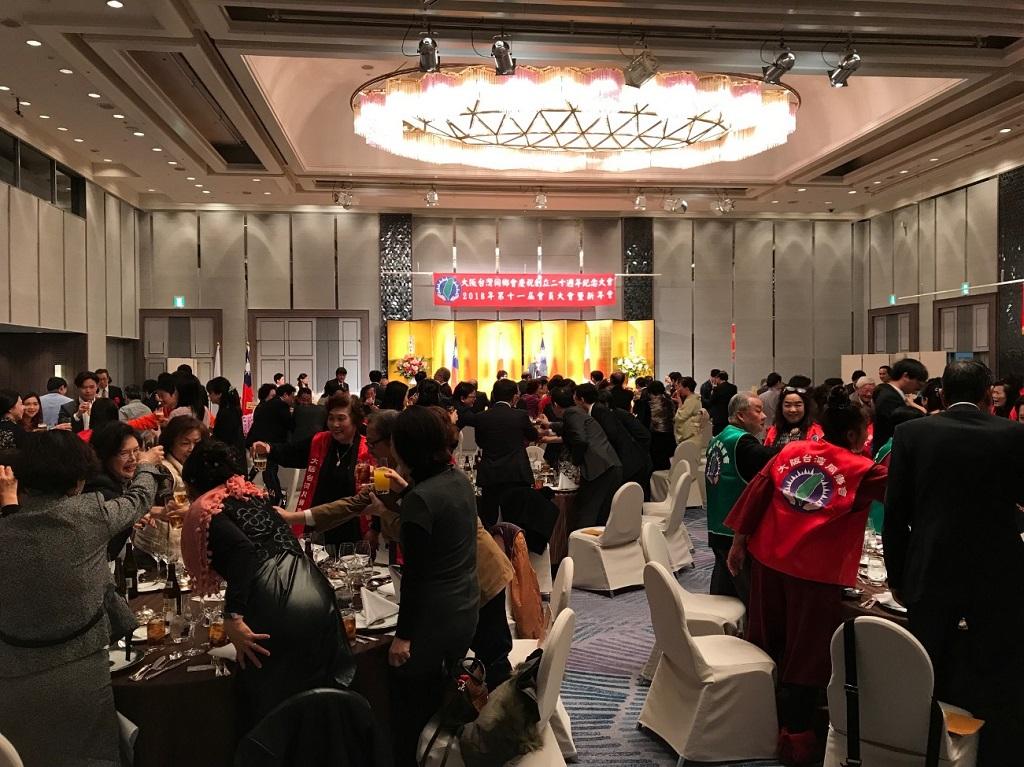 6.大阪台灣同郷會二十週年記念大會會場一景②