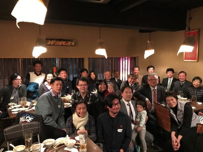 中華民國留日神戶華僑總會2019年新年會全體合照乙景