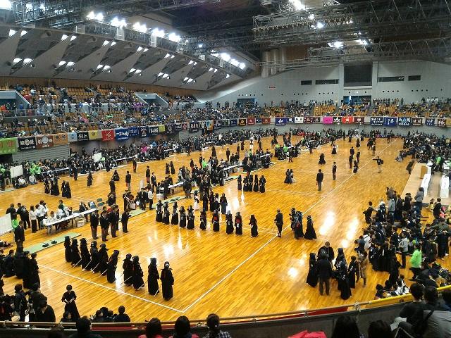 2019年和歌山吉宗盃・小梅盃全國少年劍道錦標賽大賽一景