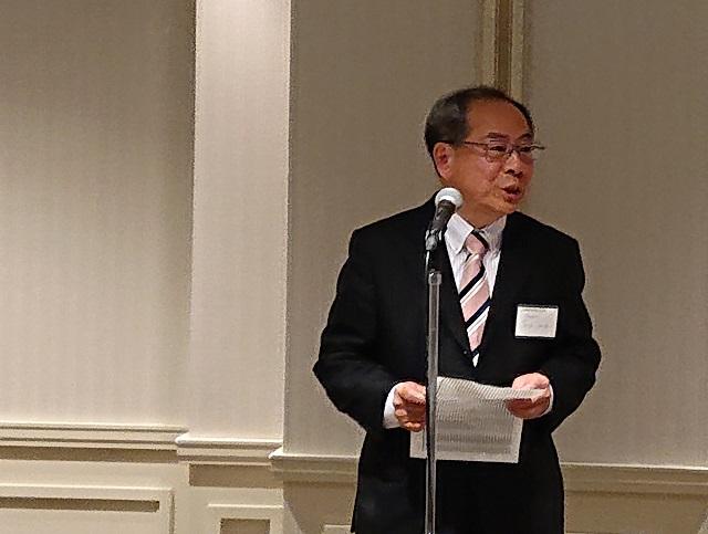 「京福電鐵」岡本光司社長致詞