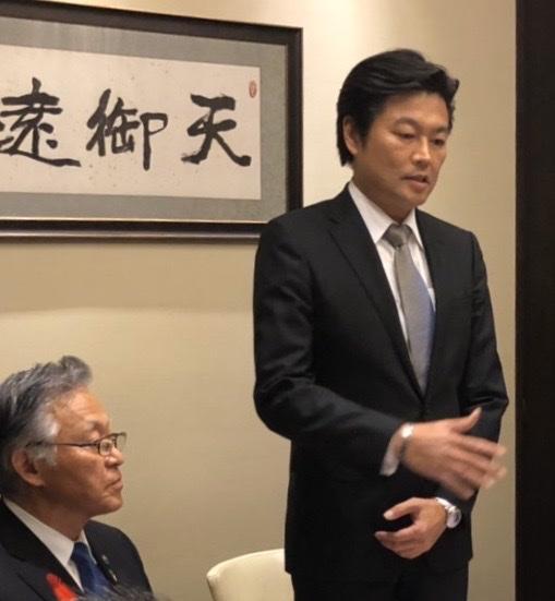 本處李處長說明台日城市交流情形