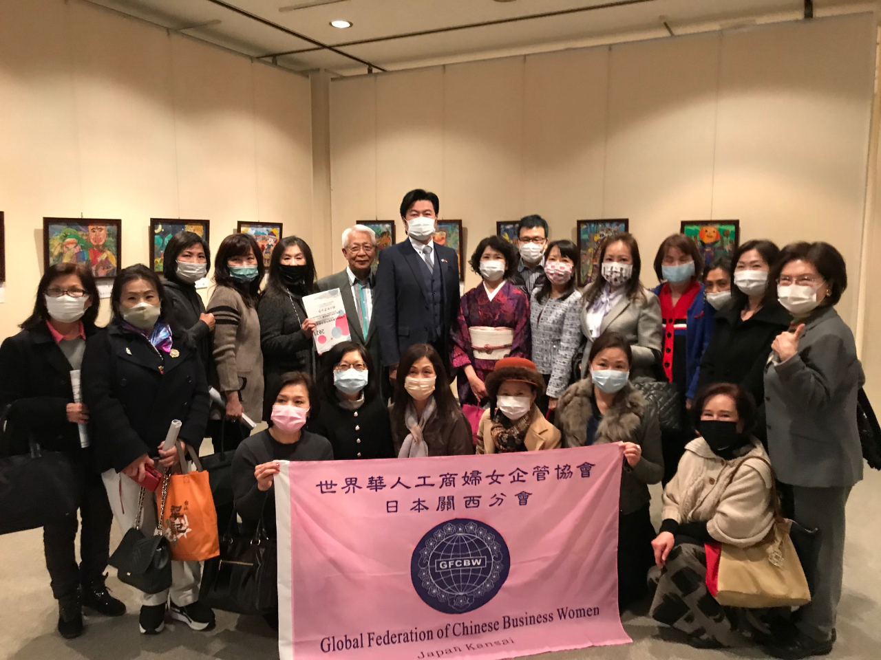 旅日僑胞熱情參與