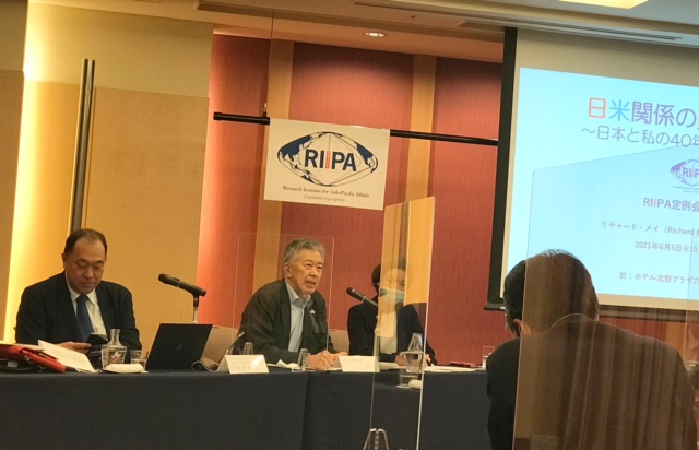 Mei總領事發表專題演講