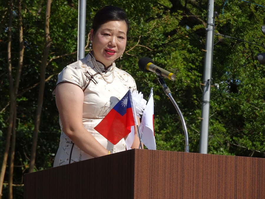 上島彩會長擔任典禮主席