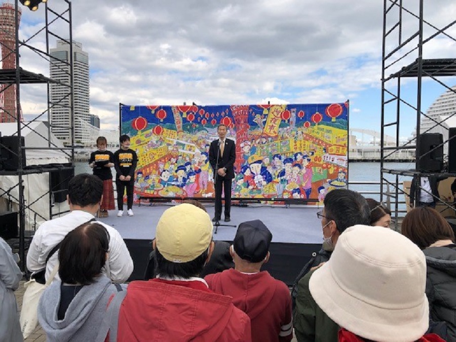 向處長為活動開幕致詞