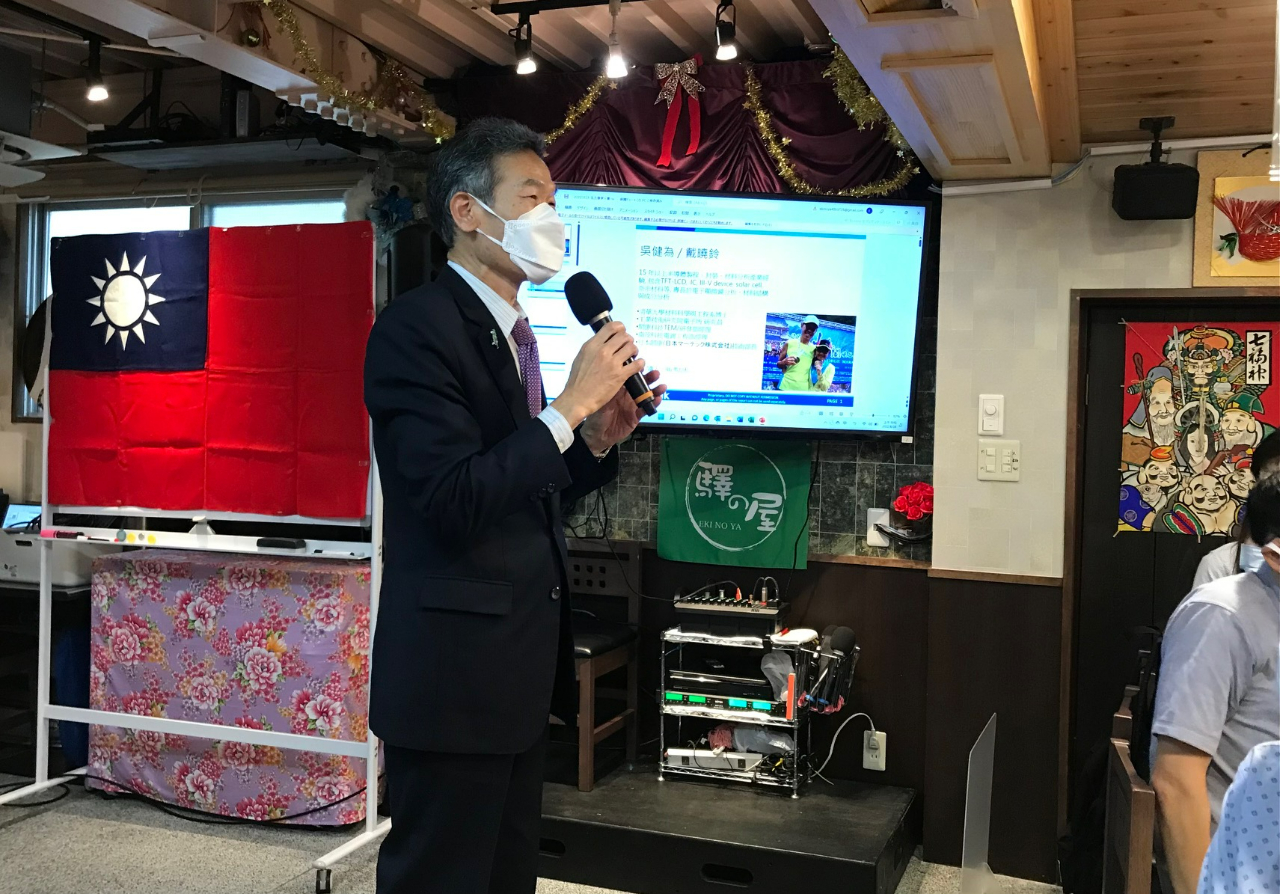 駐大阪辦事處向明德處長致詞