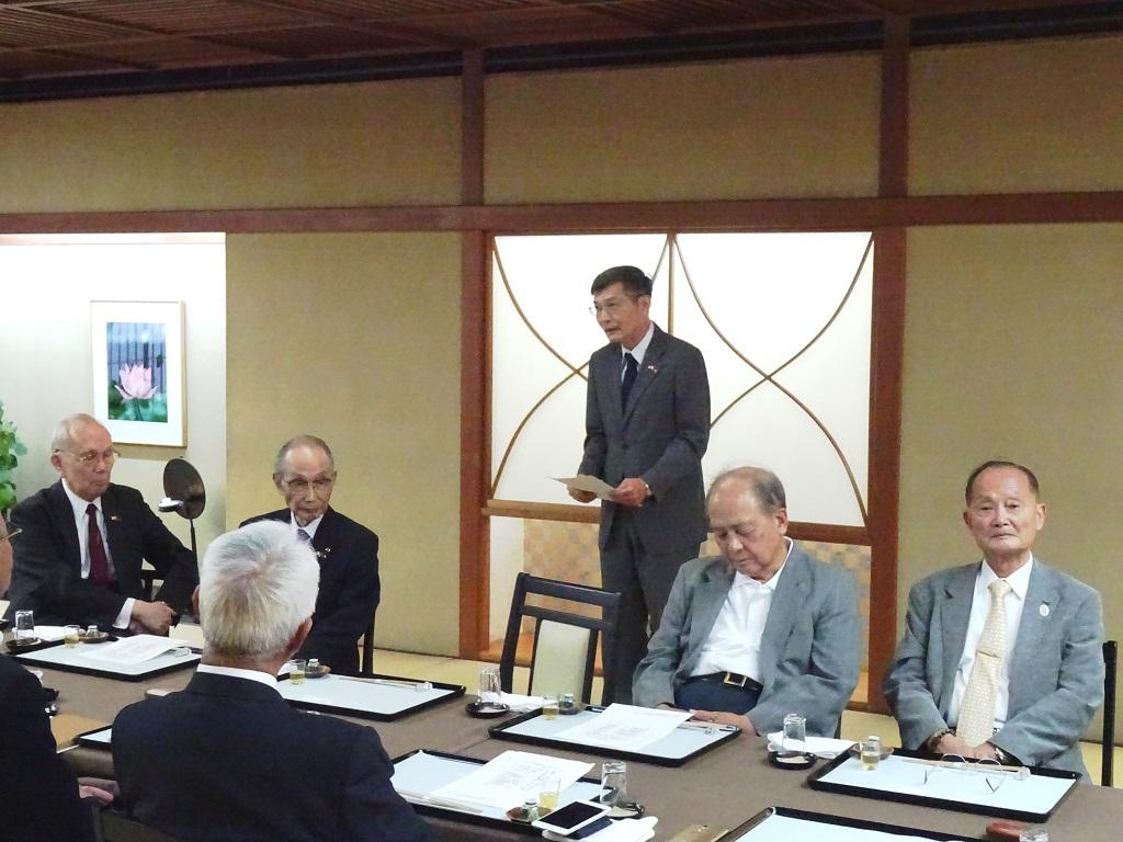 1.蘇処長の挨拶