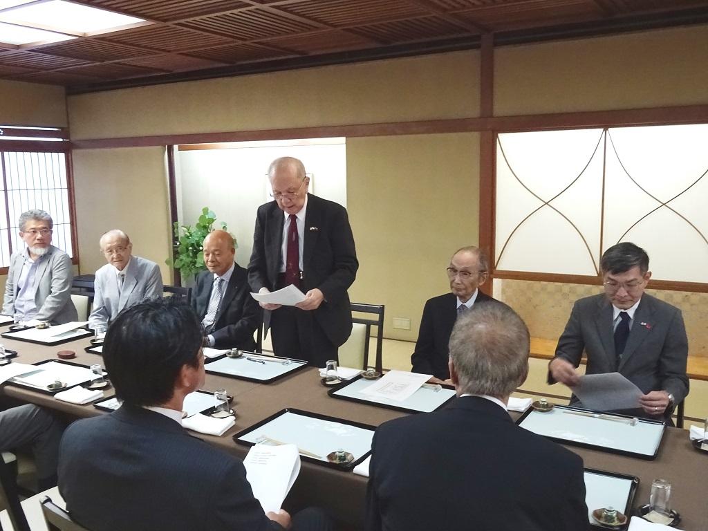 3.四方理事長の挨拶