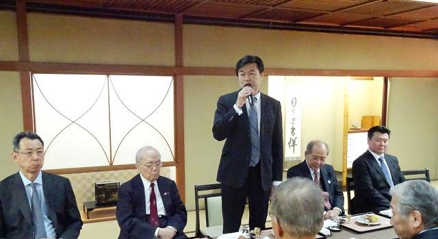 李処長の挨拶