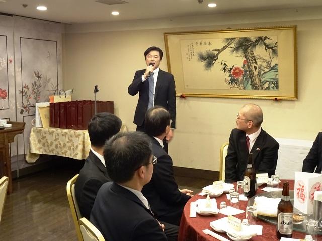 李世丙・駐大阪弁事処長のあいさつ