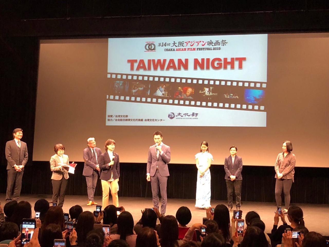 第14回大阪アジアン映画祭「オーサカ Asia スター☆アワード」の受賞者、邱澤氏の挨拶