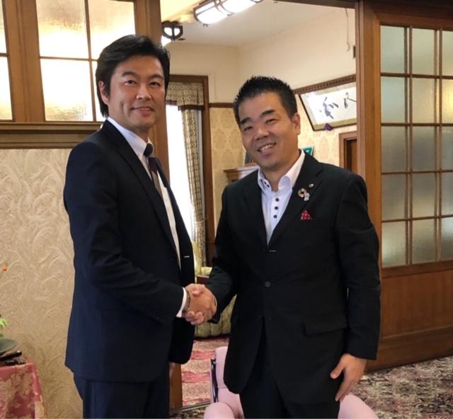 李処長と三日月知事