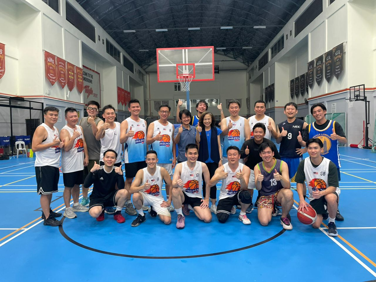 馬來西亞國會議員黃基全及籃球隊熱情邀請本處及日本駐馬來西亞大使館，于2026年3月2日舉辦精彩的4x4籃球友誼賽！
