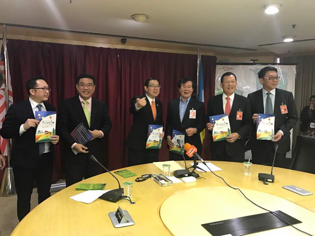 Courtesy visit to the Penang Chief Minister’s office on 21st Sep. 2017.