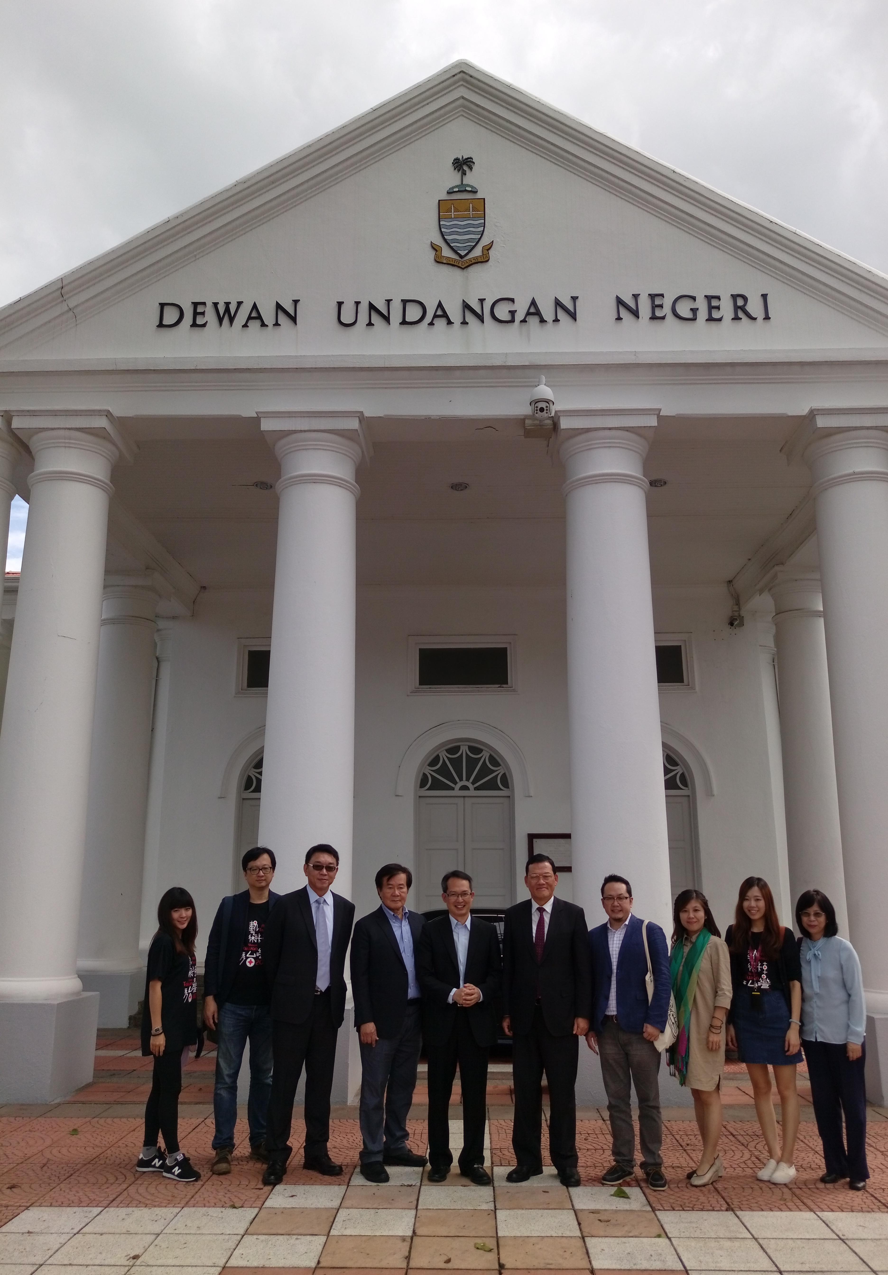 Courtesy visit to Penang State Assembly on 22nd Sep. 2017. 