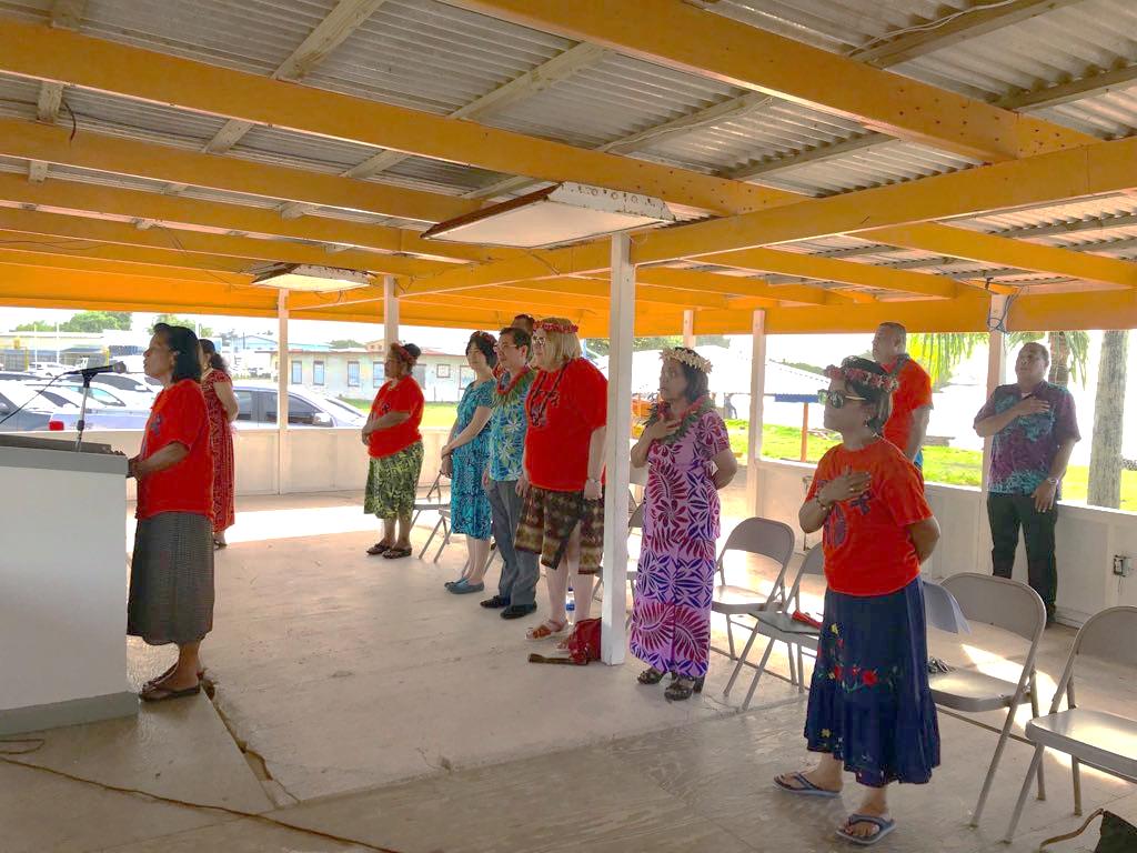 Ambassador and Mrs. Hsiao attended the opening ceremony of the International Day for the Elimination of Violence against Women（16 Days of Activism against Sexual Violance）,hosted by the Ministry of Cultrue and Internal Affairs and WUTMI, on November 25th, 2019.