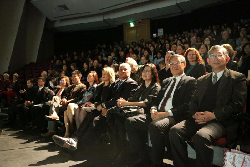 會場觀眾座無虛席