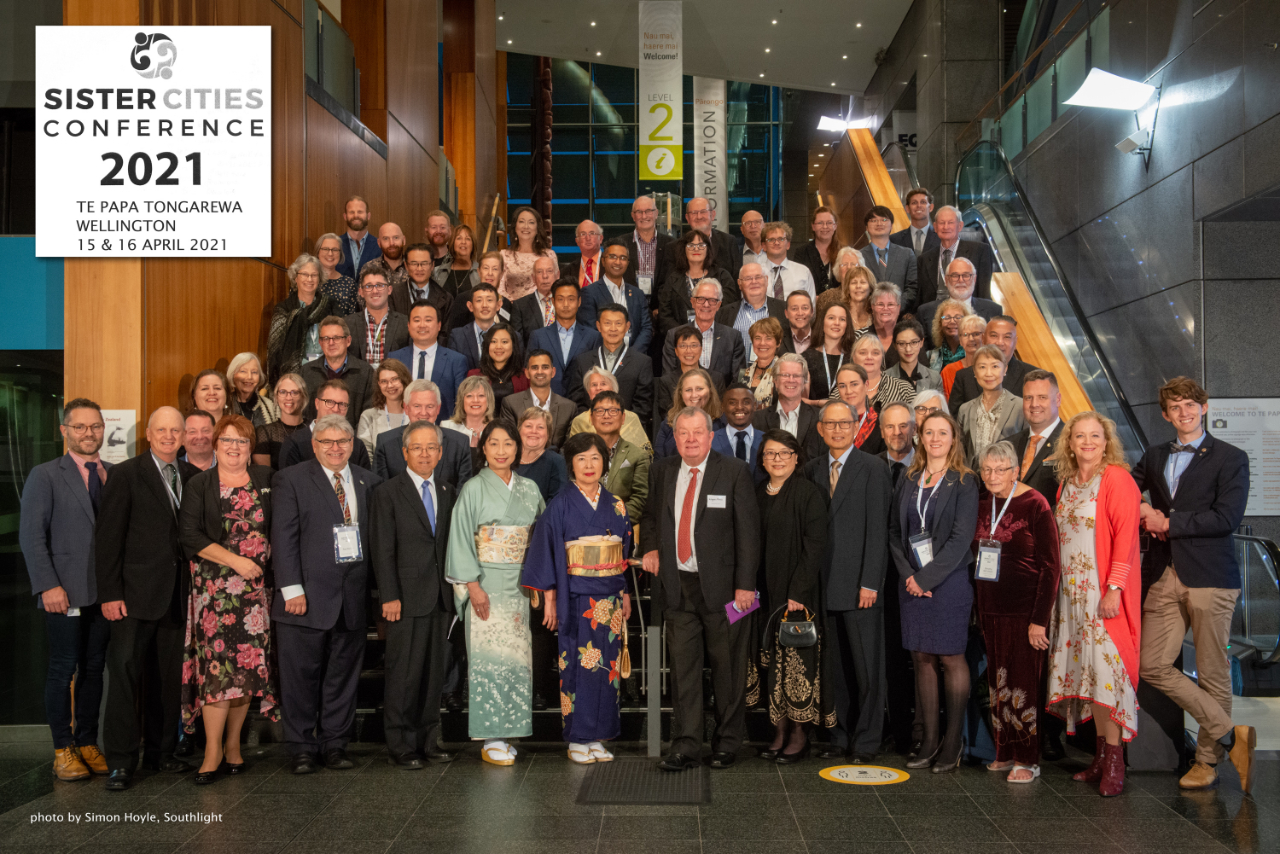 本處應邀參加紐西蘭姊妹市協會(Sister Cities Conference 2021) 40週年慶相關活動