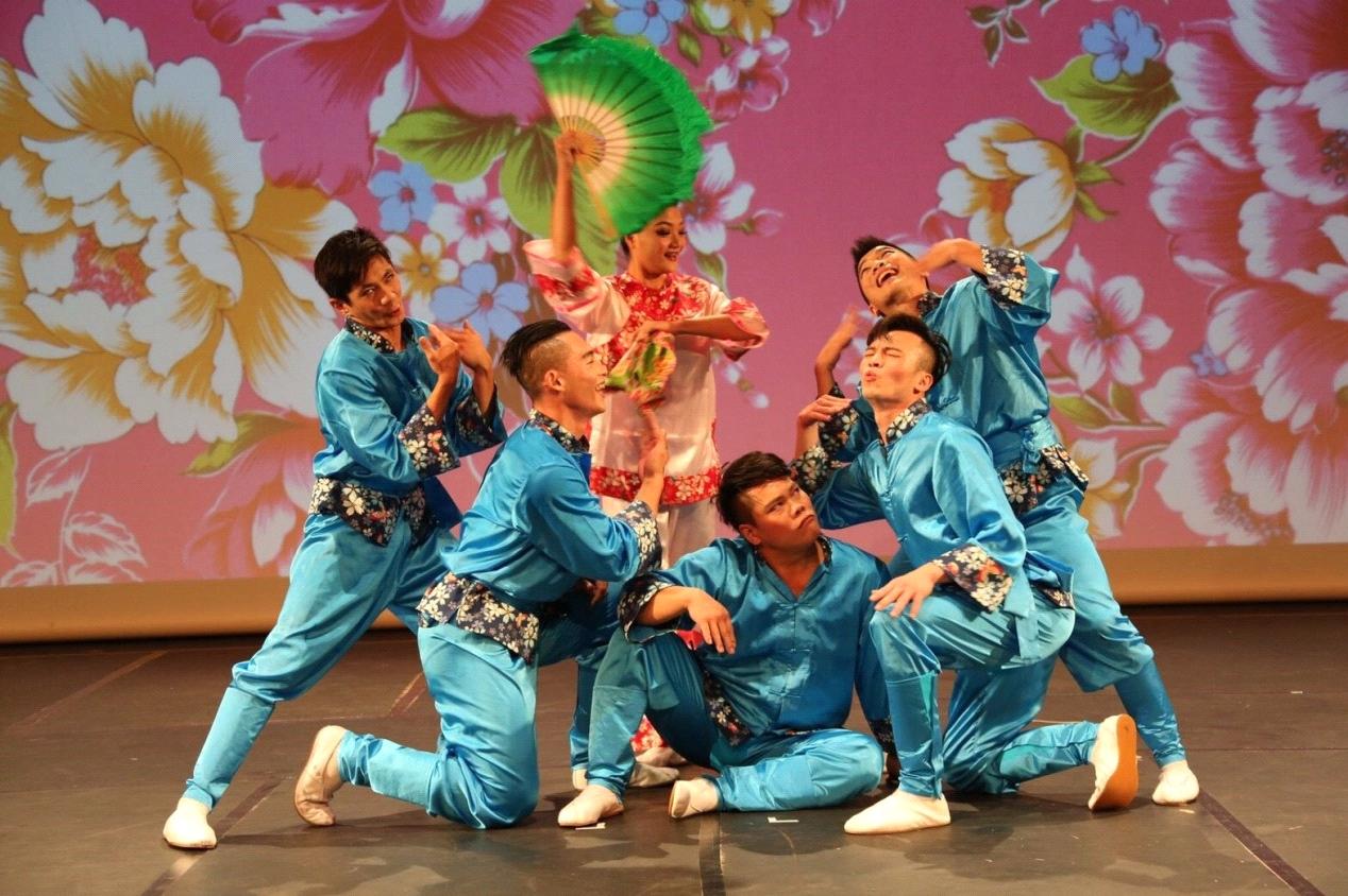 Footage of the performance