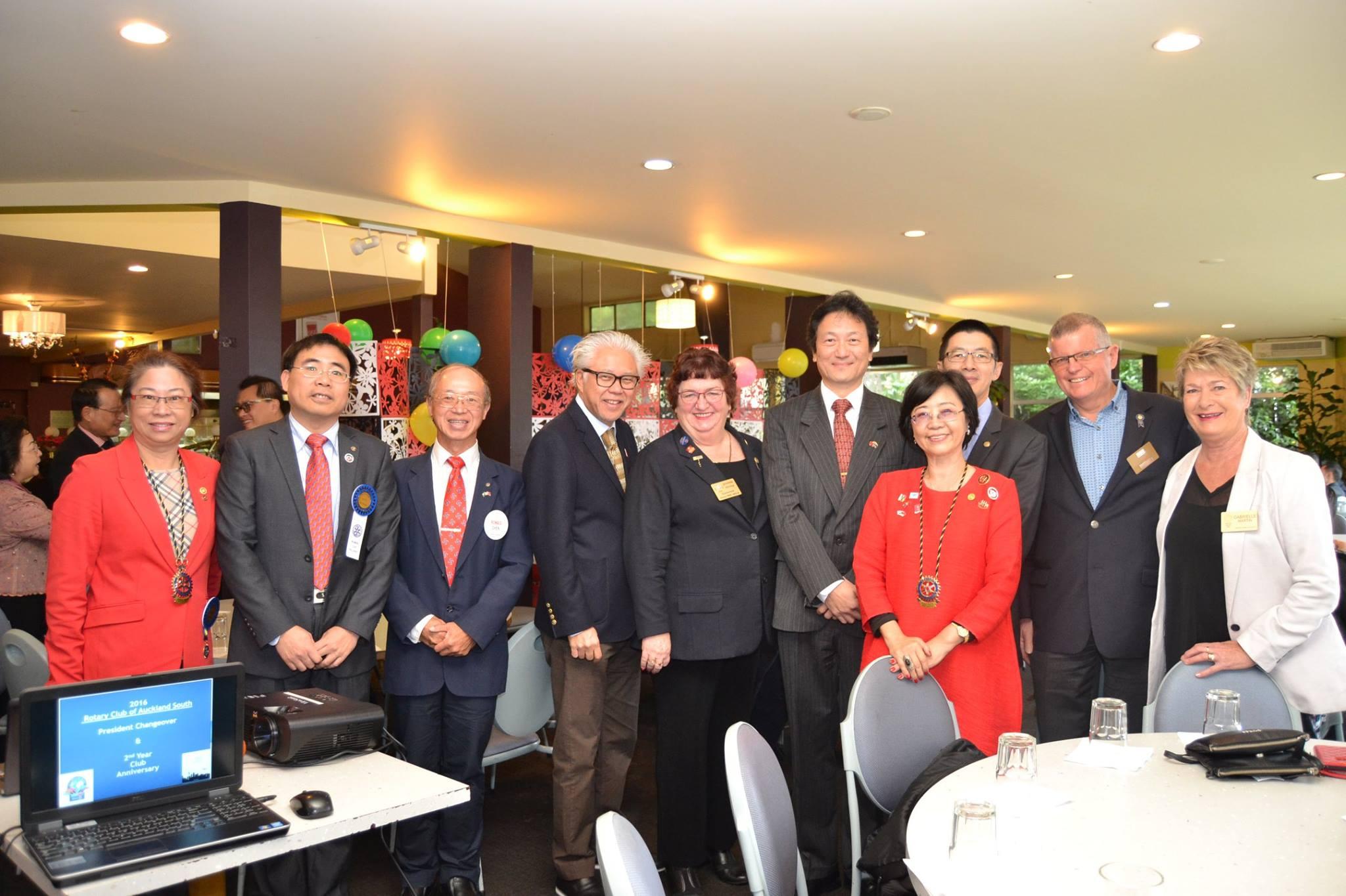 紐西蘭大奧克蘭扶輪社社長交接典禮