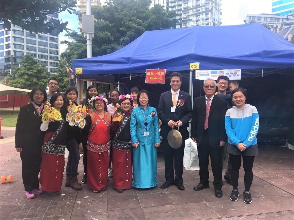 Group photo with teachers.