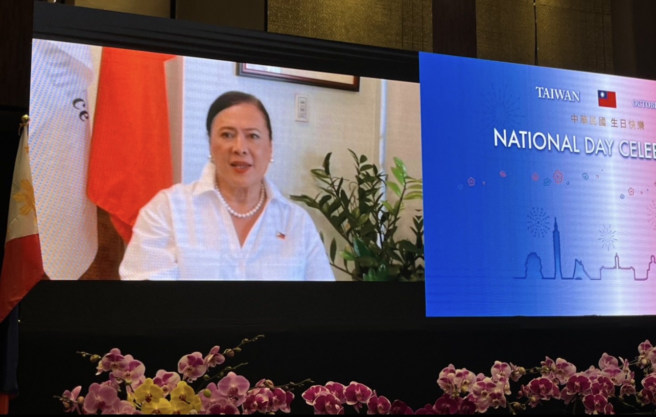 Congratulatory message from the Officer-in-Charge Director Corazon Padiernos of Manila Economic and Cultural Office (2025.10.09)