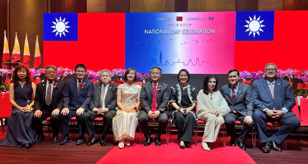 House Representative Secretary General Cheloy Garafil joined Ambassador Chow at the National Day Reception(2025.10.09)