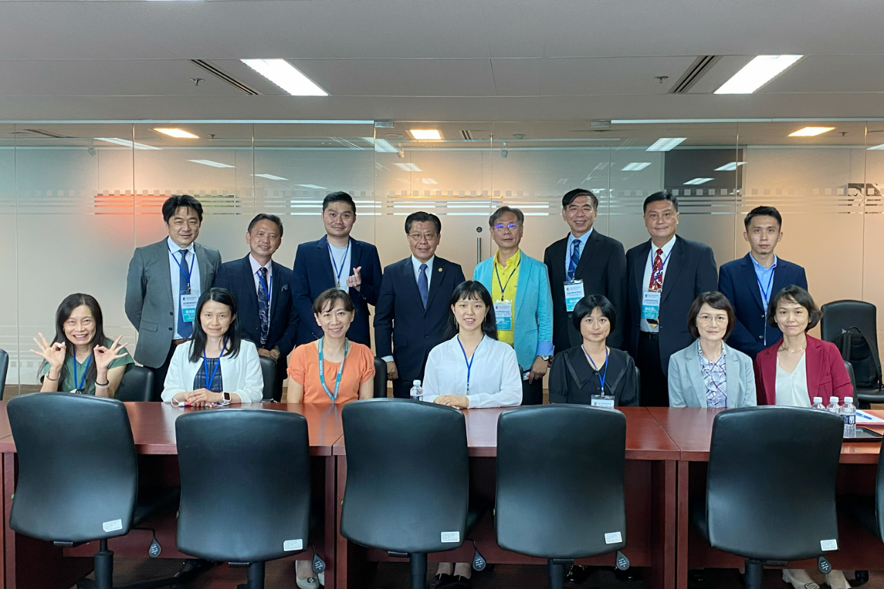 台北市雙語教育參訪團拜會本處(111/8/22)