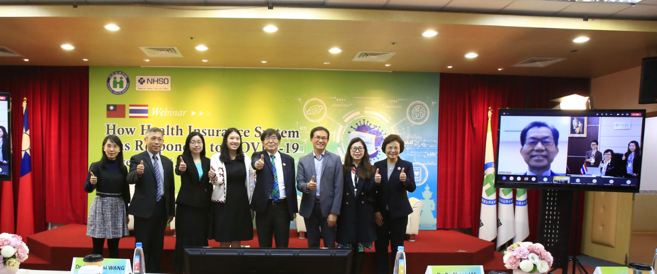 本處李應元大使透過視訊參與台泰雙邊視訊會議。