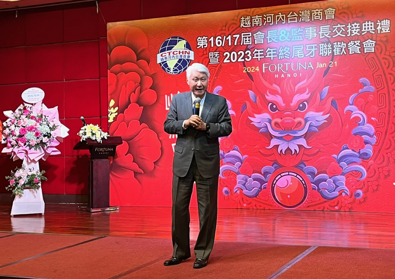 圖片2-駐越南代表處石瑞琦大使致詞。